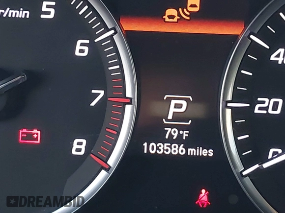 2014 Acura MDX Tech Pkg with VIN 5FRYD4H4XEB027753, listed as a IAAI auction lot 41131970 with 103,586 mi miles. Bid and sale history available at carsss.com. Image 16.