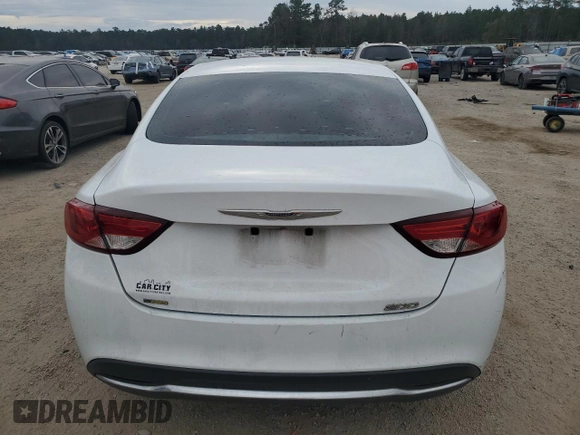2015 Chrysler 200 Limited with VIN 1C3CCCAB8FN593354, listed as a Copart auction lot 84081754 with 219,139 mi miles and Salvage Title. Bid and sale history available at carsss.com. Image 6.