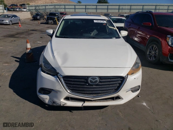 2018 Mazda Mazda3 4-Door Grand Touring with VIN 3MZBN1W37JM190411, listed as a Copart auction lot 77014134 with 69,185 mi miles and Salvage Title. Bid and sale history available at carsss.com. Image 5.