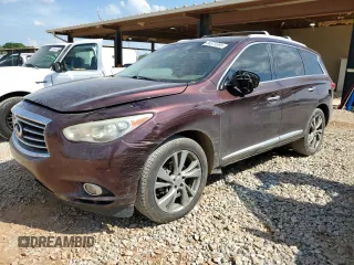 2014 Infiniti QX60 with VIN 5N1AL0MN5EC528670, listed as a Copart auction lot 54874095 with 178,916 mi miles and Salvage Title. Bid and sale history available at DreamBid. Image 1.