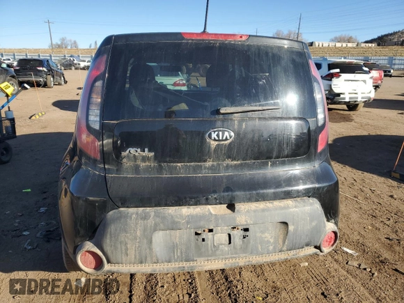 2016 Kia Soul with VIN KNDJN2A26G7358108, listed as a Copart auction lot 44124425 with 84,938 mi miles and Salvage Title. Bid and sale history available at carsss.com. Image 6.