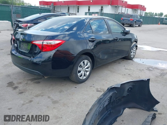 2016 Toyota Corolla L with VIN 2T1BURHE1GC697907, listed as a IAAI auction lot 42147164 with 82,748 mi miles and . Bid and sale history available at DreamBid. Image 4.