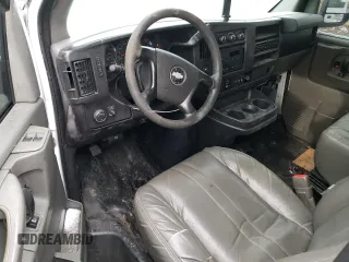 2012 Chevrolet Express Passenger LS with VIN 1GAWGPFG3C1151456, listed as a Copart auction lot 42630525 with 112,674 mi miles and Salvage title. Bid and sale history available at DreamBid. Image 8.