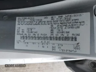 2016 Ford Fiesta SE with VIN 3FADP4EJ6GM111767, listed as a IAAI auction lot 41843978 with 109,294 mi miles. Bid and sale history available at carsss.com. Image 9.