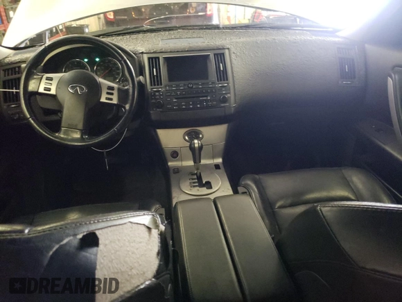 2005 Infiniti FX35 with VIN JNRAS08W45X219338, listed as a Copart auction lot 43074223 with 174,750 mi miles and Non Repairable. Bid and sale history available at carsss.com. Image 8.