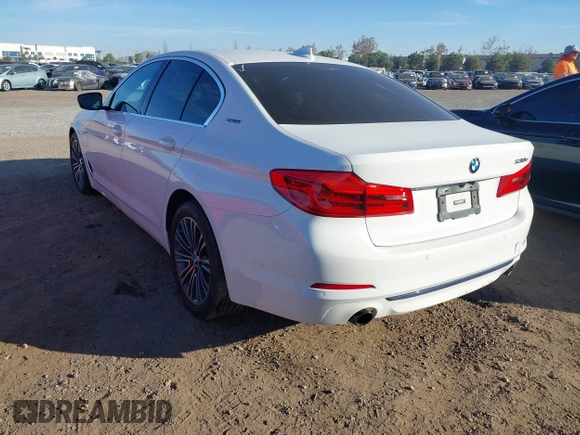 2019 BMW 5 Series 530e with VIN WBAJA9C59KB393045, listed as a IAAI auction lot 40994533 with 64,070 mi miles and . Bid and sale history available at DreamBid. Image 3.
