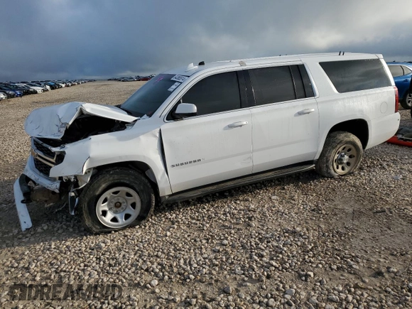 2020 Chevrolet Suburban Commercial with VIN 1GNSKKEC7LR192851, listed as a Copart auction lot 64365514 with 0 mi miles and Clean Title. Bid and sale history available at carsss.com. Image 1.