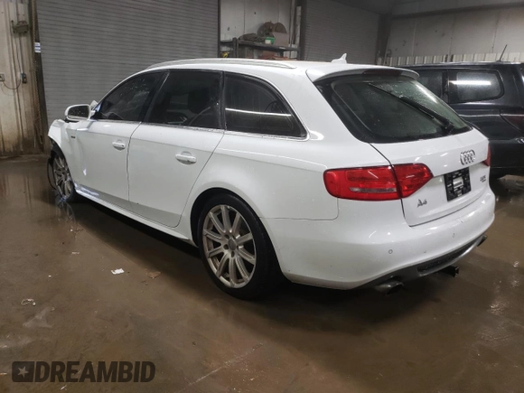 2012 Audi A4 2.0T Premium Plus with VIN WAUWFAFL1CA074801, listed as a Copart auction lot 83802384 with 158,004 mi miles and Salvage Title. Bid and sale history available at carsss.com. Image 2.