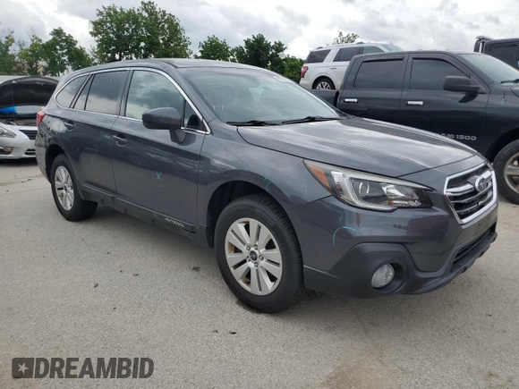 2018 Subaru Outback Premium with VIN 4S4BSACC4J3348765, listed as a Copart auction lot 60743655 with 89,694 mi miles and Salvage title. Bid and sale history available at DreamBid. Image 4.