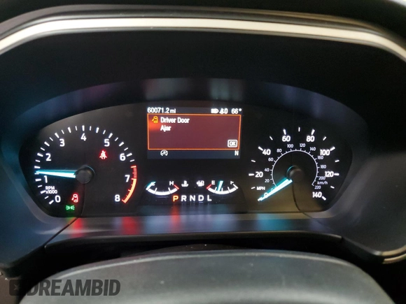 2020 Ford Escape SE with VIN 1FMCU9G6XLUC67624, listed as a Copart auction lot 52592495 with 60,071 mi miles and Salvage Title. Bid and sale history available at carsss.com. Image 9.