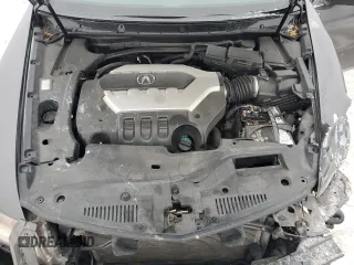 2010 Acura RL Technology with VIN JH4KB2F60AC001805, listed as a Copart auction lot 46323345 with 123,986 mi miles and Salvage Title. Bid and sale history available at DreamBid. Image 12.