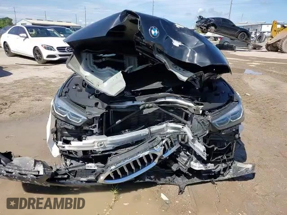 2019 BMW 8 Series M850i xDrive with VIN WBAFY4C50KBX29301, listed as a Copart auction lot 60630823 with 0 mi miles. Bid and sale history available at carsss.com. Image 11.