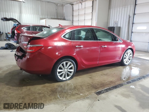 2012 Buick Verano with VIN 1G4PP5SK8C4141929, listed as a Copart auction lot 63503205 with 112,635 mi miles and Salvage title. Bid and sale history available at DreamBid. Image 3.