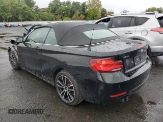 2020 BMW 2 Series 230i xDrive with VIN WBA2K1C08L7E50107, listed as a Copart auction lot 73092964 with 58,461 mi miles and Salvage Title. Bid and sale history available at carsss.com. Image 2.