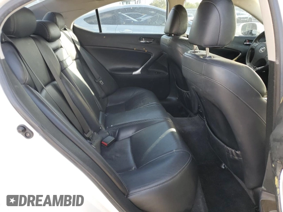 2010 Lexus IS 350 with VIN JTHBE5C24A2017439, listed as a Copart auction lot 85369904 with 157,074 mi miles and Salvage title. Bid and sale history available at DreamBid. Image 10.