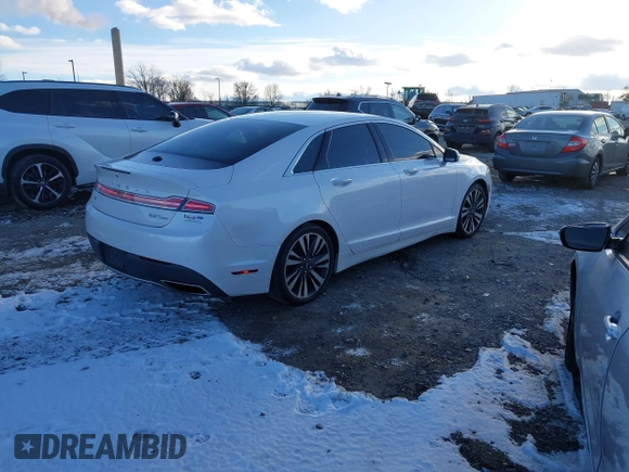2018 Lincoln MKZ Reserve with VIN 3LN6L5FC2JR621446, listed as a IAAI auction lot 41266220 with 73,397 mi miles and . Bid and sale history available at DreamBid. Image 4.