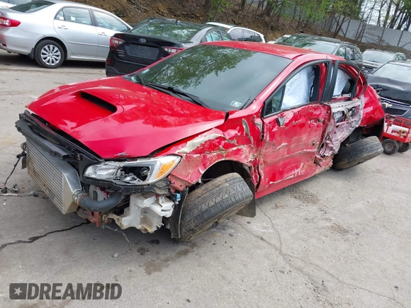 2019 Subaru WRX with VIN JF1VA1A68K9815580, listed as a IAAI auction lot 42202785 with Not provided miles and . Bid and sale history available at DreamBid. Image 2.