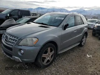 2010 Mercedes-Benz M 550 with VIN 4JGBB7CB5AA546406, listed as a Copart auction lot 46042685 with 125,052 mi miles and Salvage Title. Bid and sale history available at DreamBid. Image 1.