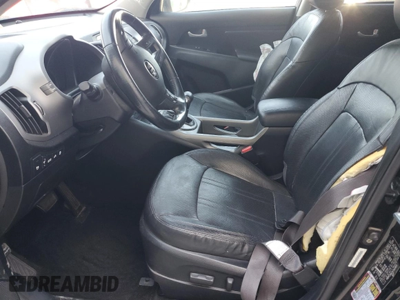2014 Kia Sportage EX with VIN KNDPC3AC1E7645805, listed as a Copart auction lot 53456845 with Not provided miles and Salvage title. Bid and sale history available at DreamBid. Image 7.