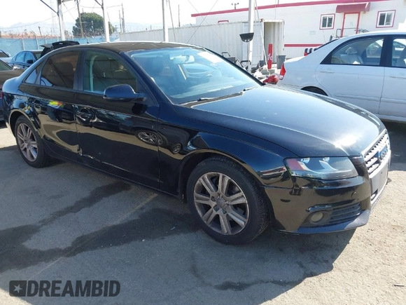 2010 Audi A4 2.0T Premium with VIN WAUAFAFL9AN031954, listed as a IAAI auction lot 41992496 with 144,723 mi miles. Bid and sale history available at carsss.com. Image 1.