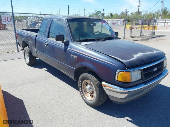 1996 Ford Ranger XL with VIN 1FTCR14U0TPB14713, listed as a IAAI auction lot 41836406 with 154,134 mi miles. Bid and sale history available at carsss.com. Image 1.
