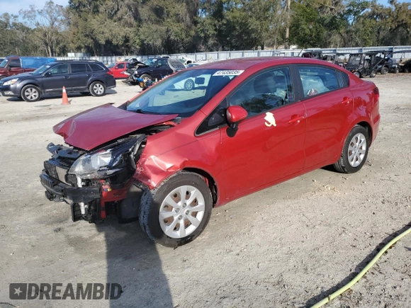 2017 Kia Rio LX z VIN KNADM4A33H6016379, wystawiony jako Copart lot #47435035 z przebiegiem 76 126 mil mil oraz Szkody całkowita. Historia ofert i sprzedaży dostępna na DreamBid. Obrazek 1.