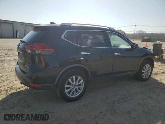 2017 Nissan Rogue SL with VIN JN8AT2MV3HW260466, listed as a Copart auction lot 48997055 with 75,714 mi miles and Salvage Title. Bid and sale history available at carsss.com. Image 3.