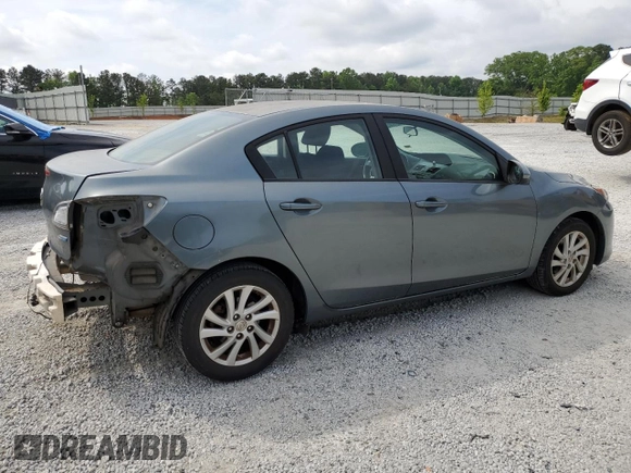 2012 Mazda 3 i Touring with VIN JM1BL1V71C1694546, listed as a Copart auction lot 55103025 with 148,810 mi miles and Salvage title. Bid and sale history available at DreamBid. Image 3.