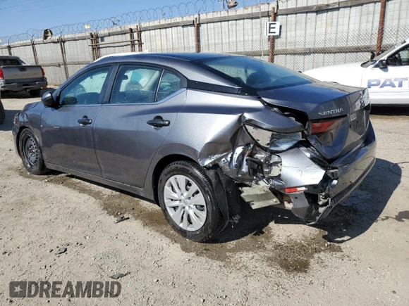 2024 Nissan Sentra S with VIN 3N1AB8BV6RY303974, listed as a Copart auction lot 59306595 with 18,283 mi miles and Clean title. Bid and sale history available at DreamBid. Image 2.