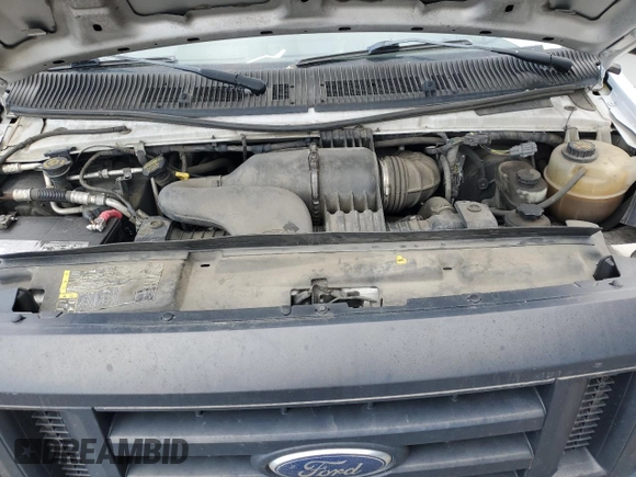 2013 Ford Econoline Cargo with VIN 1FTNS2EL4DDA48971, listed as a Copart auction lot 55052715 with 229,235 mi miles and Clean Title. Bid and sale history available at DreamBid. Image 12.