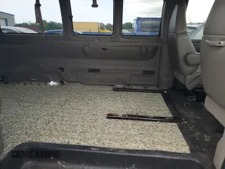2006 Chevrolet Express Passenger with VIN 1GAHG35U761194114, listed as a Copart auction lot 55985195 with 110,432 mi miles and Salvage title. Bid and sale history available at DreamBid. Image 11.