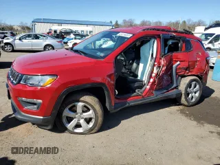 2018 Jeep Compass Latitude with VIN 3C4NJDBB3JT256453, listed as a Copart auction lot 49416085 with Not Provided miles and Salvage Title. Bid and sale history available at carsss.com. Image 1.