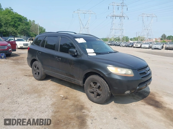 2007 Hyundai Santa Fe GLS with VIN 5NMSG73D37H031992, listed as a IAAI auction lot 42451945 with 146,210 mi miles and . Bid and sale history available at DreamBid. Image 1.