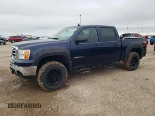 2011 GMC Sierra 1500 SLE with VIN 3GTP2VE33BG217209, listed as a Copart auction lot 55062735 with 160,311 mi miles and Salvage title. Bid and sale history available at DreamBid. Image 1.