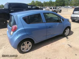 2014 Chevrolet Spark LT with VIN KL8CD6S93EC491548, listed as a IAAI auction lot 42064580 with 166,380 mi miles. Bid and sale history available at carsss.com. Image 4.