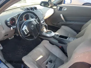 2006 Nissan 350Z Touring with VIN JN1AZ36A36M450628, listed as a Copart auction lot 75018954 with 76,763 mi miles and Salvage Title. Bid and sale history available at carsss.com. Image 8.