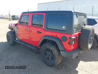 2020 Jeep Wrangler Unlimited Willys with VIN 1C4HJXDN5LW130646, listed as a IAAI auction lot 41979764 with 66,244 mi miles and . Bid and sale history available at DreamBid. Image 3.