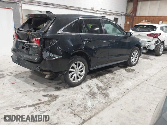2016 Acura RDX with VIN 5J8TB4H31GL022922, listed as a IAAI auction lot 41560891 with 160,533 mi miles. Bid and sale history available at carsss.com. Image 4.