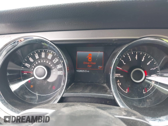2014 Ford Mustang V6 with VIN 1ZVBP8AM3E5244110, listed as a IAAI auction lot 42383221 with 102,625 mi miles and . Bid and sale history available at DreamBid. Image 7.