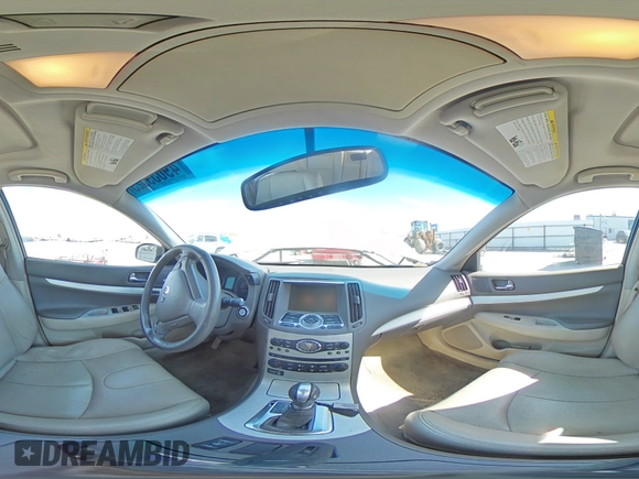 2008 Infiniti G35 Journey with VIN JNKBV61E58M218977, listed as a Copart auction lot 49639525 with Not Provided miles and Salvage Title. Bid and sale history available at DreamBid. Image 13.