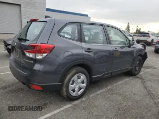 2024 Subaru Forester with VIN JF2SKAAC7RH477168, listed as a Copart auction lot 42753315 with 4,550 mi miles and Salvage title. Bid and sale history available at DreamBid. Image 3.