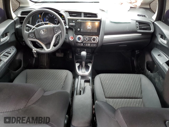 2019 Honda Fit EX with VIN 3HGGK5H80KM713711, listed as a Copart auction lot 58546835 with 68,285 mi miles and Salvage title. Bid and sale history available at DreamBid. Image 8.