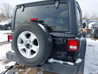 2022 Jeep Wrangler Unlimited Sport S with VIN 1C4HJXDN3NW132849, listed as a IAAI auction lot 41611023 with 47,770 mi miles. Bid and sale history available at carsss.com. Image 16.