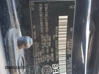 2020 Toyota Sienna LE Auto Access Seat with VIN 5TDKZ3DC1LS077076, listed as a Copart auction lot 86516374 with 226,269 mi miles and Salvage title. Bid and sale history available at DreamBid. Image 14.