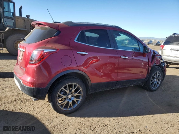 2019 Buick Encore Sport Touring with VIN KL4CJ2SB8KB836144, listed as a Copart auction lot 47439505 with 60,606 mi miles and Salvage Title. Bid and sale history available at carsss.com. Image 3.