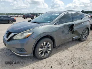 2015 Nissan Murano Platinum with VIN 5N1AZ2MG1FN224978, listed as a Copart auction lot 59336225 with 148,592 mi miles and Salvage title. Bid and sale history available at DreamBid. Image 1.