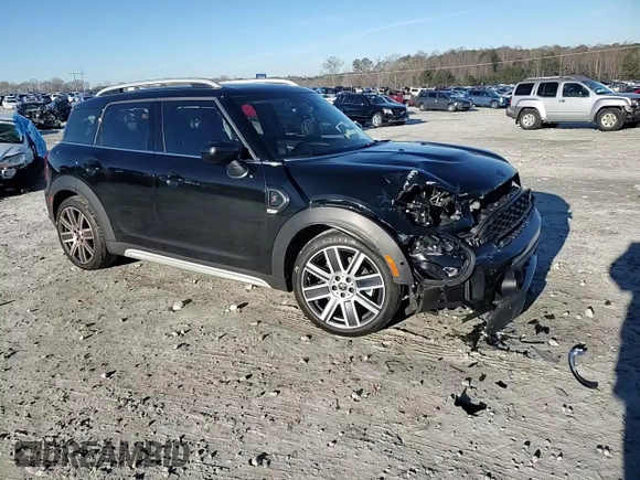 2023 MINI Countryman Cooper S with VIN WMZ83BR07P3P82007, listed as a Copart auction lot 88373725 with 22,099 mi miles and Salvage title. Bid and sale history available at DreamBid. Image 12.