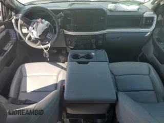 2023 Ford F-350 XL with VIN 1FT8W3DM3PEC71986, listed as a Copart auction lot 55861654 with 14,969 mi miles and Salvage Title. Bid and sale history available at DreamBid. Image 8.
