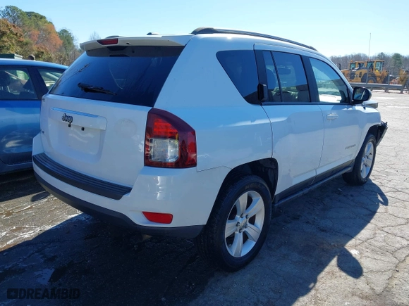 2016 Jeep Compass Sport with VIN 1C4NJDBB0GD617720, listed as a IAAI auction lot 41854195 with 97,961 mi miles. Bid and sale history available at carsss.com. Image 4.