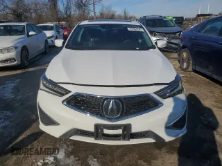 2022 Acura ILX with VIN 19UDE2F32NA004327, listed as a Copart auction lot 89387245 with 27,711 mi miles and Salvage Title. Bid and sale history available at DreamBid. Image 5.
